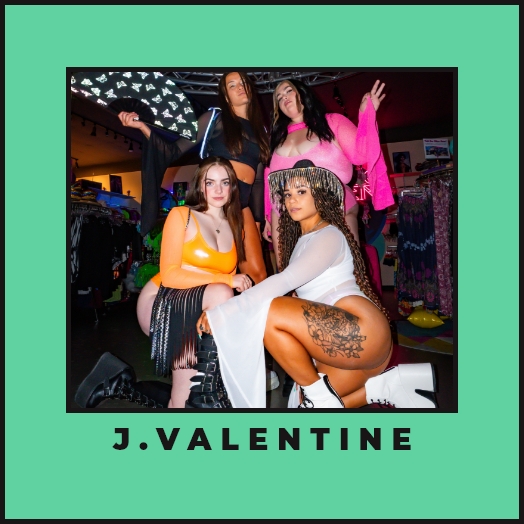electrifying world of J. Valentine rave wear at iconoCLAD